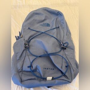 The North Face Light Blue Backpack